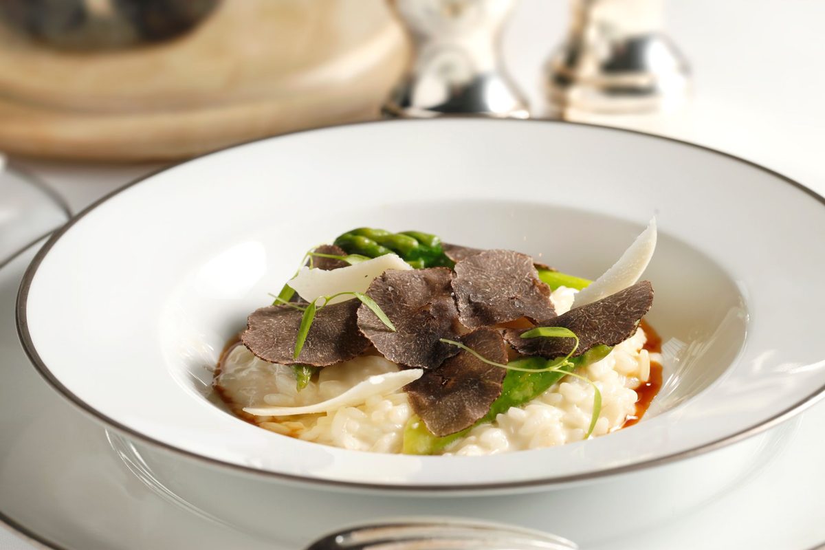 Risotto truffe et parmesan