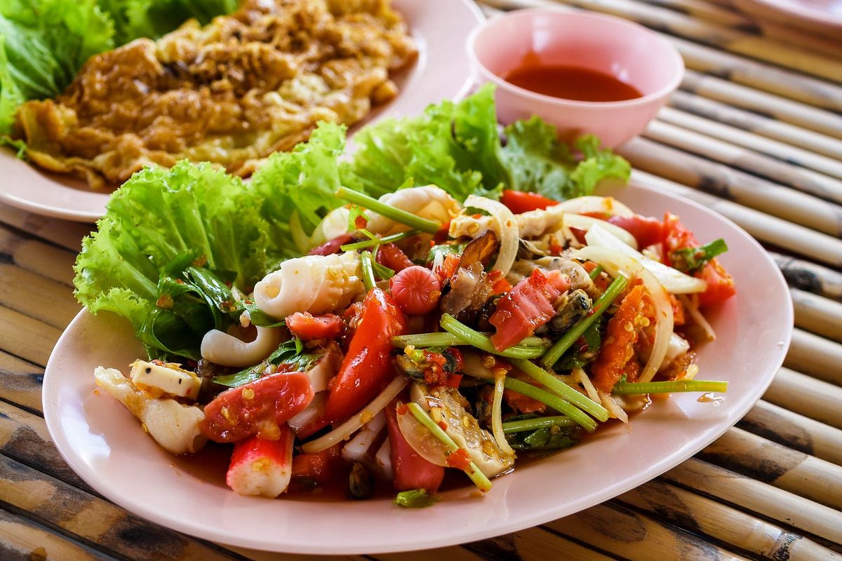 Salade fruits de mer