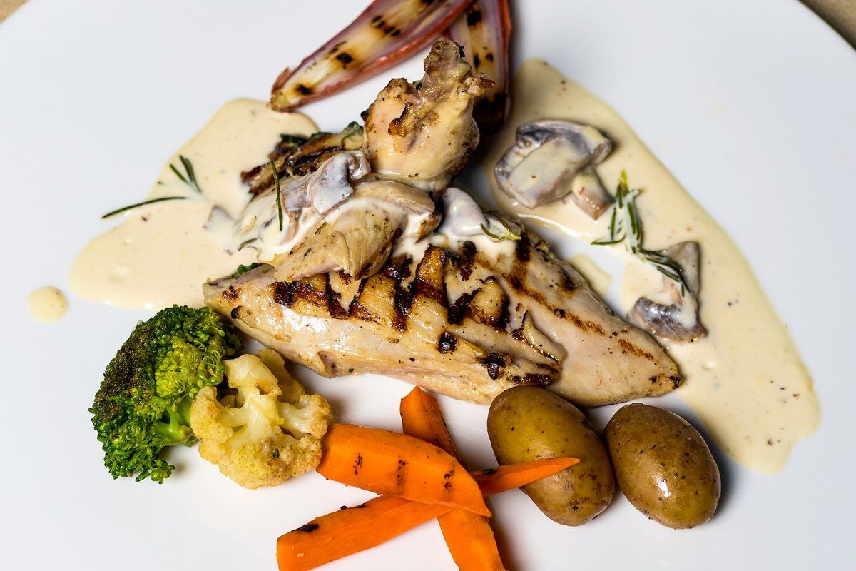 Suprême de poulet forestière