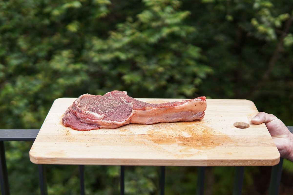 Tomahawk aux herbes