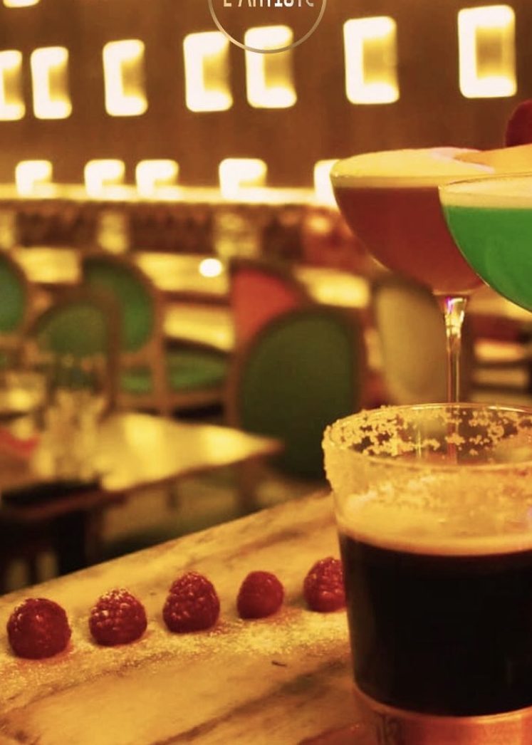 Le lounge de L’Artiste, privé pour un événement à Casablanca-Gauthier